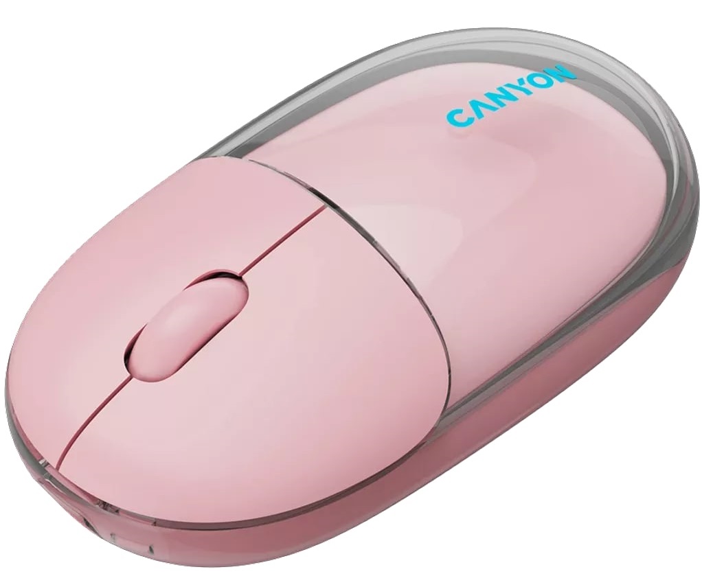 Миша CANYON OnClick 24 Transparent Pink (CNS-CMSW24P) · 5