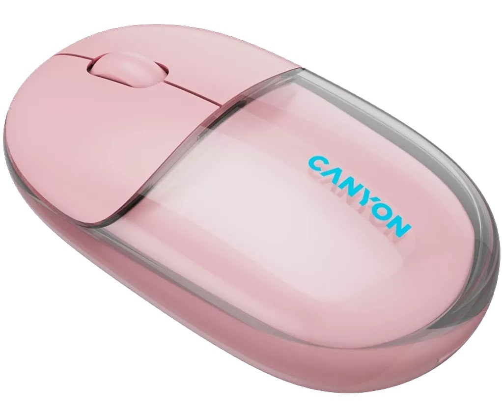 Миша CANYON OnClick 24 Transparent Pink (CNS-CMSW24P) · 4