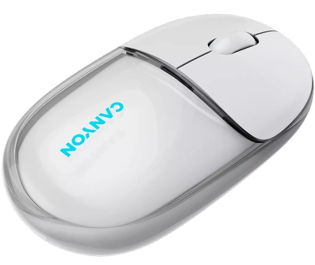 Миша CANYON OnClick 24 Transparent White (CNS-CMSW24W) · 6