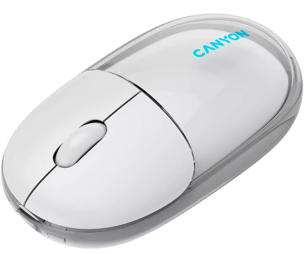 Миша CANYON OnClick 24 Transparent White (CNS-CMSW24W) · 5