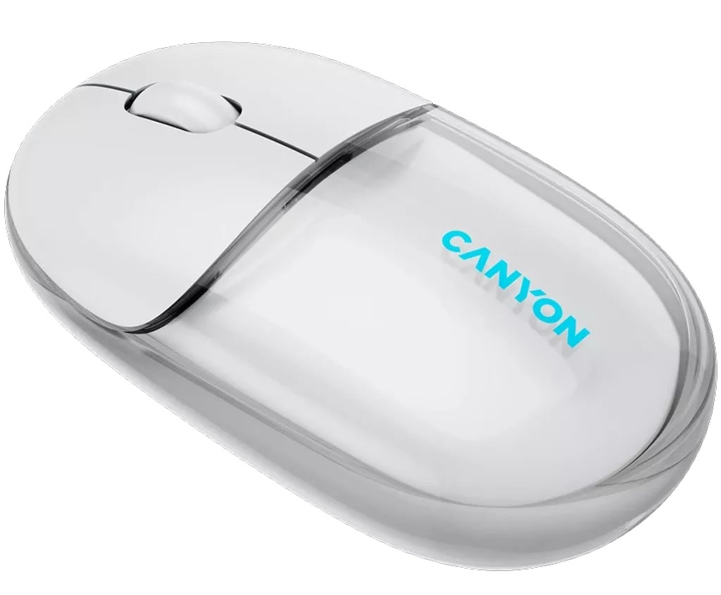Миша CANYON OnClick 24 Transparent White (CNS-CMSW24W) · 4