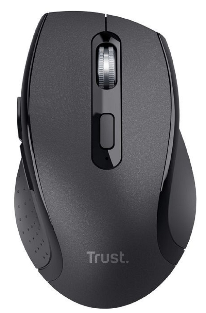 Миша TRUST Sura Comfortable Black/Silver (25479)
