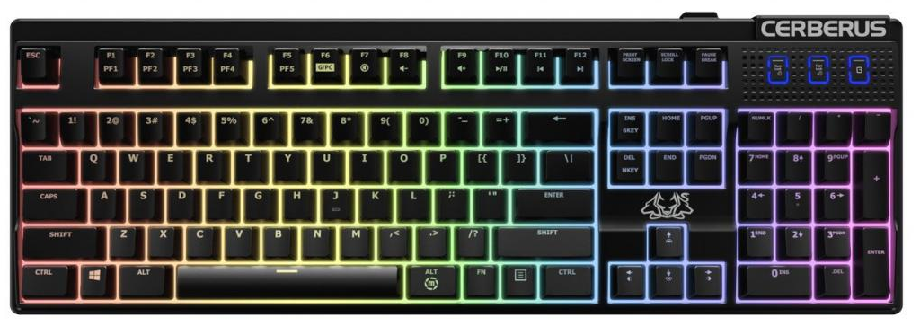 

Клавиатура ASUS Cerberus Mech RGB Red (90YH0191-B2QA00)