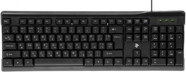 Клавіатура 2E KS 104 USB Black (2E-KS104UB) в Києві
