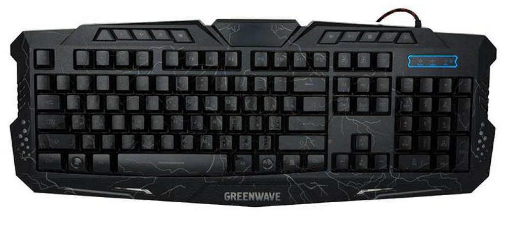 Клавіатура Greenwave KB-GM-114LU black (R0014218) в Києві