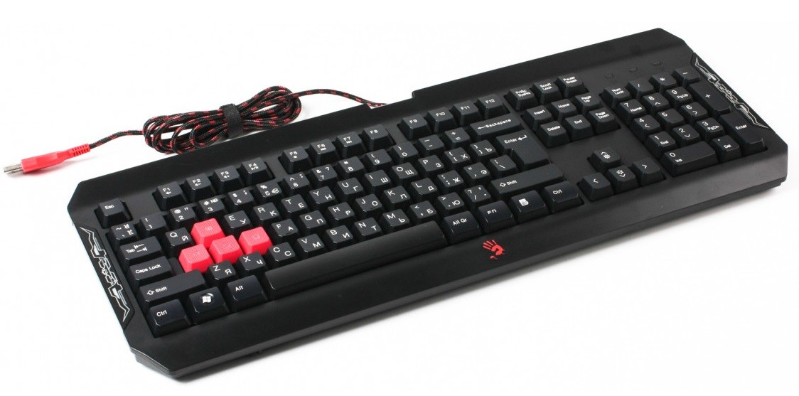 Ігрова клавіатура A4TECH Bloody Q100 USB Black в Києві