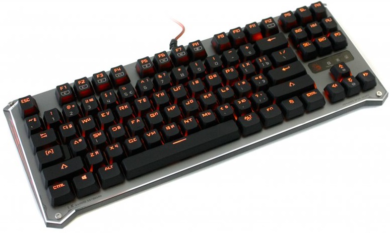 

Клавиатура A4Tech B830 Bloody USB Grey