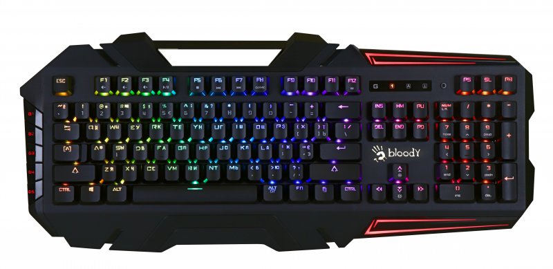 

Клавиатура A4Tech B880R Bloody Red SW Black