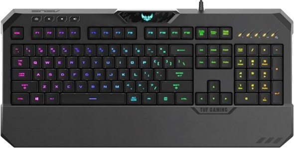 

Клавиатура ASUS TUF Gaming K5 USB Black Ukr (90MP0130-B0MA00)