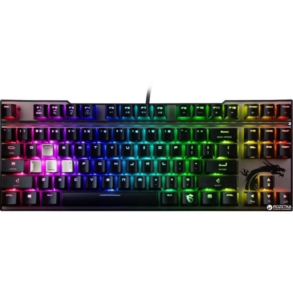 

Клавіатура ігрова MSI Vigor GK70 CR RU RED (S11-04RU214-HH6)