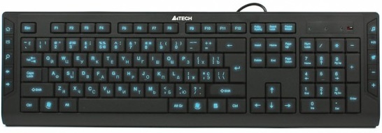

Клавиатура A4Tech KD-600L USB Black