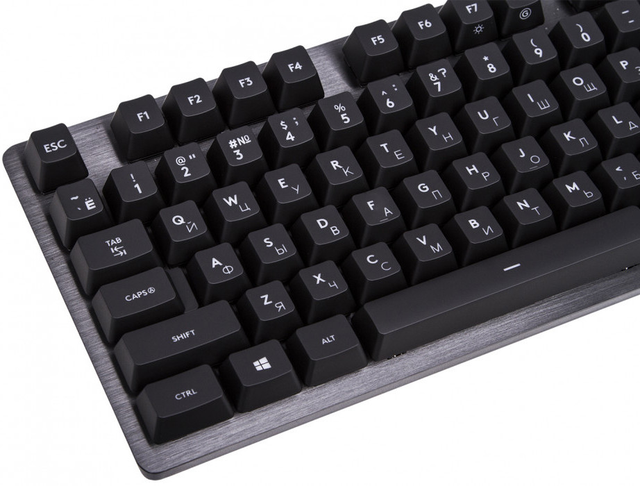 Ігрова клавіатура LOGITECH G413 Carbon RUS USB Red Led Black (920-008309) · 5