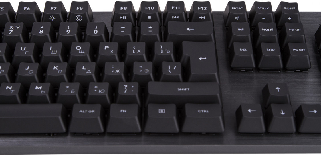 Ігрова клавіатура LOGITECH G413 Carbon RUS USB Red Led Black (920-008309) · 4