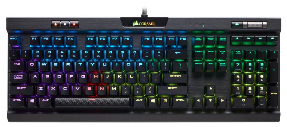 Клавиатура игровая CORSAIR K70 RGB RapidFire MK.2 Cherry MX Speed USB (CH-9109014-RU) в Киеве