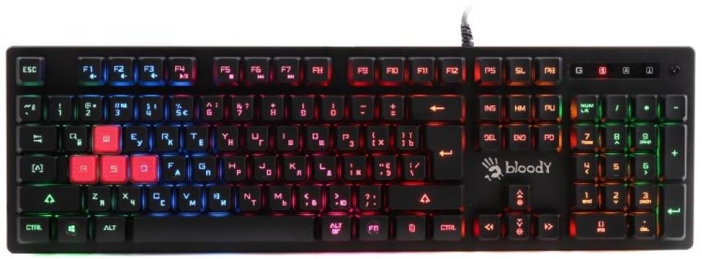 Клавиатура игровая A4TECH Bloody B160N Black в Киеве