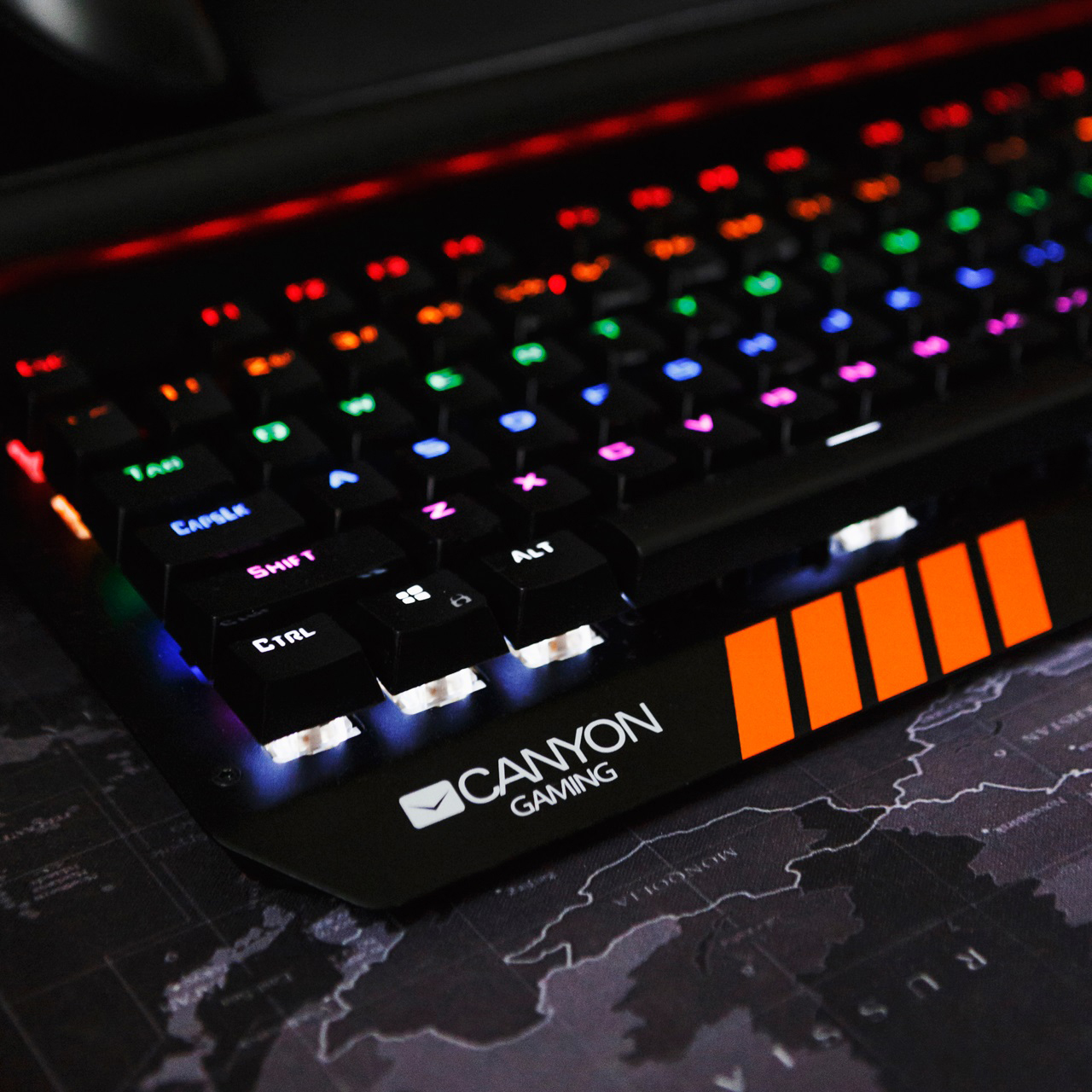 Ігрова клавіатура CANYON Hazard GK-6 USB Black (CND-SKB6-RU) · 5