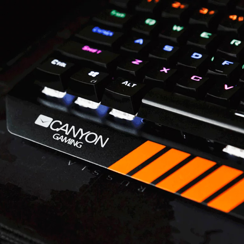 Ігрова клавіатура CANYON Hazard GK-6 USB Black (CND-SKB6-RU) · 4