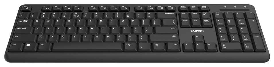 Клавіатура CANYON HKB-W20 Black (CNS-HKBW02-RU) · 3