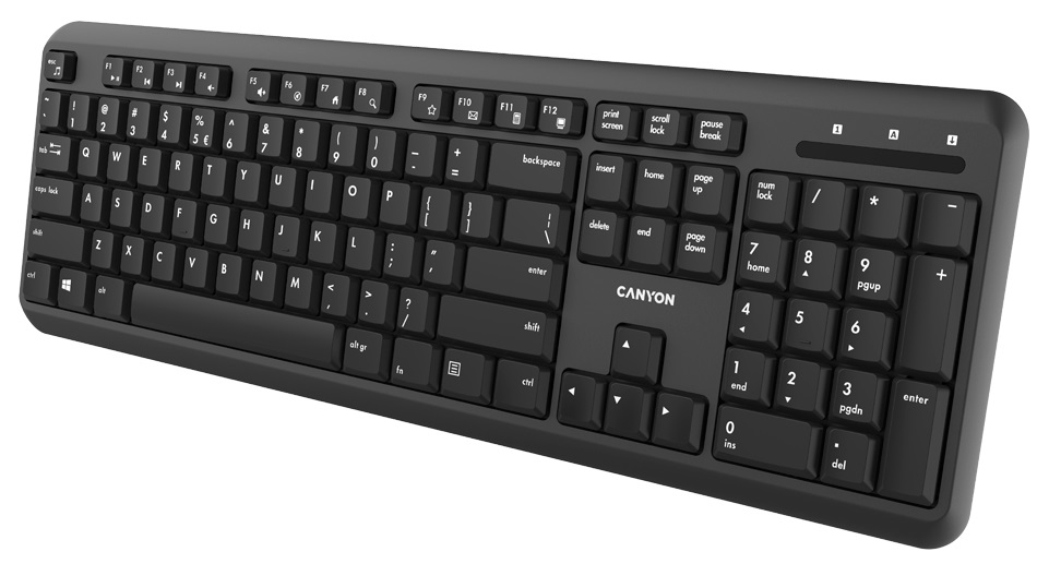 Клавіатура CANYON HKB-W20 Black (CNS-HKBW02-RU) · 2
