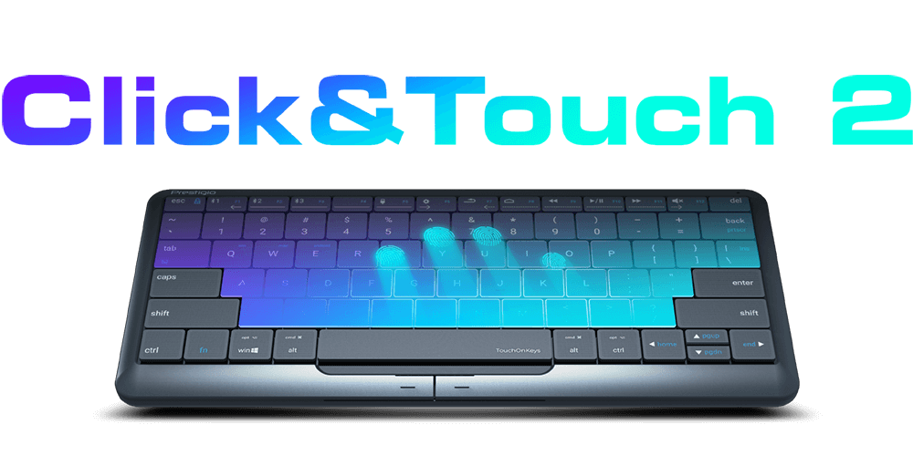 1*9様 【中古】Prestigio click&touch2 ワイヤレスキーボ ᐉ Клавиатура PRESTIGIO Click&Touch 2 Bluetooth (PSKEY2SGRU