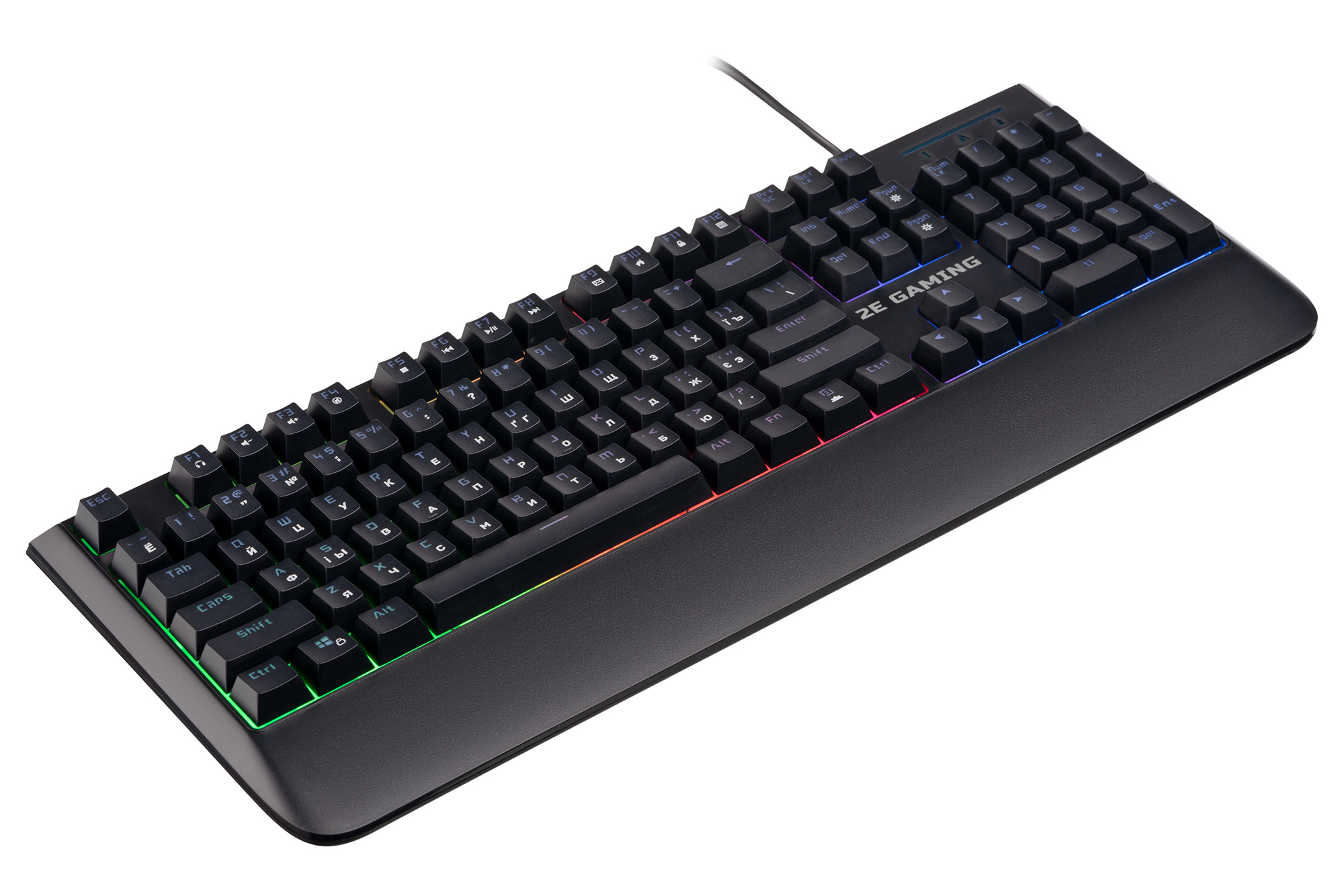 Ігрова клавіатура 2E GAMING KG325 LED USB Black (2E-KG325UB) · 2