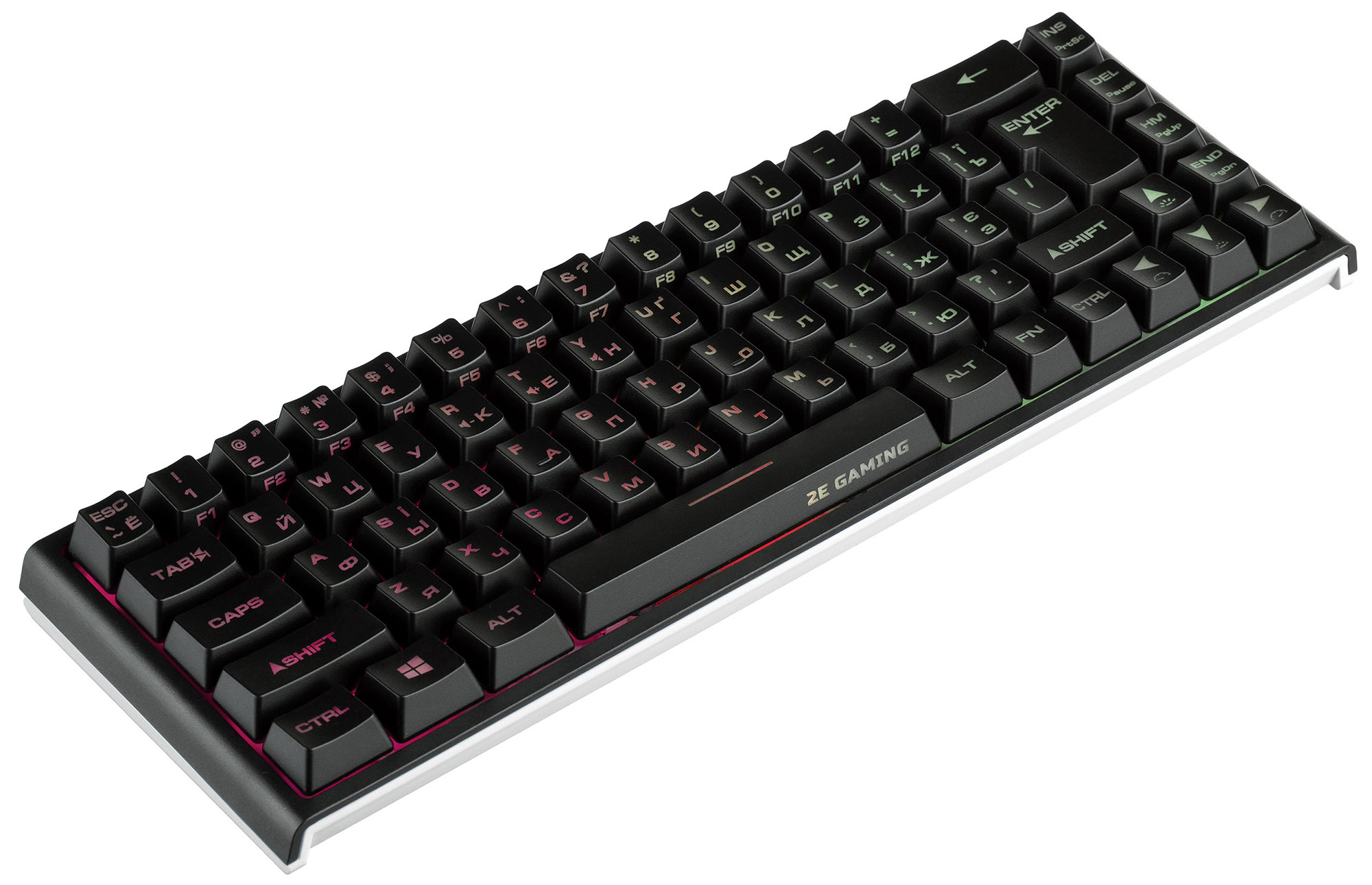 Ігрова клавіатура 2E GAMING KG360 RGB Wireless Black (2E-KG360UBK) · 2