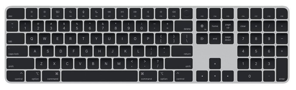 Клавіатура APPLE Magic Keyboard Wireless Black (MMMR3UA/A) в Києві