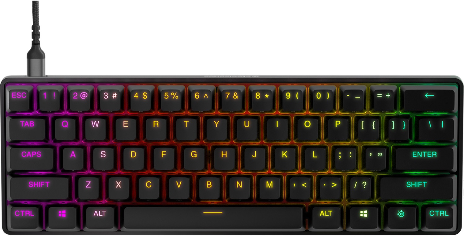 Игровая клавиатура STEELSERIES APEX PRO mini USB Black (64820) в Киеве