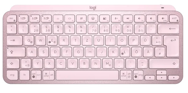 Клавіатура LOGITECH MX Keys Mini Minimalist Wireless Illuminated Rose (920-010500) в Києві