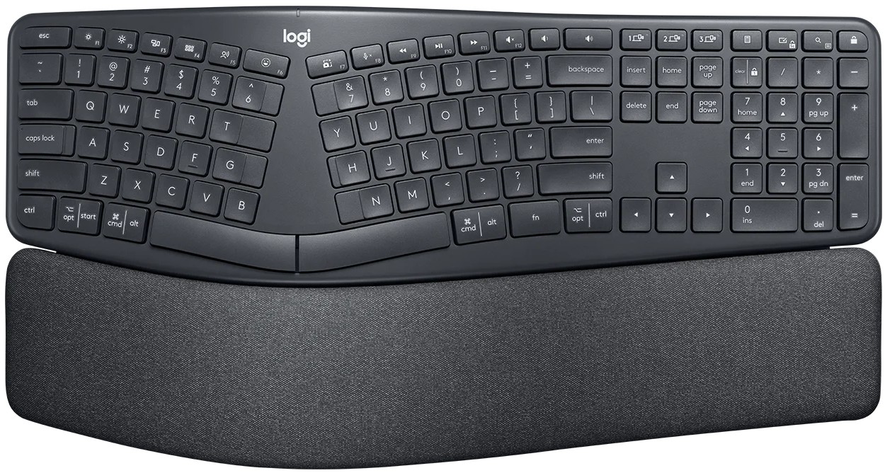 Клавиатура LOGITECH ERGO K860 US Bluetooth Graphite (920-010352) в Киеве