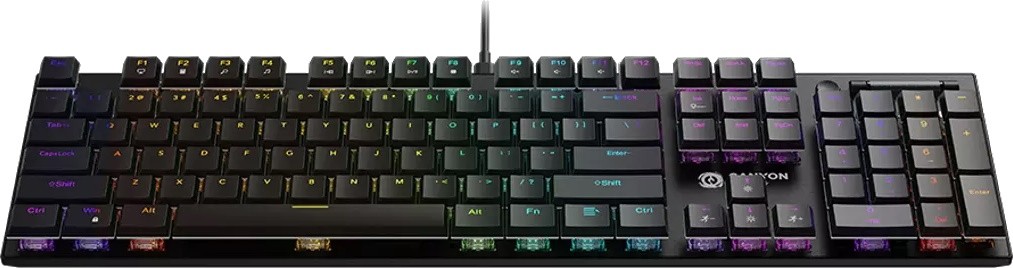 Ігрова клавіатура CANYON Cometstrike GK-55 RGB (CND-SKB55-US) · 2