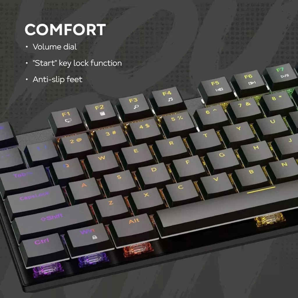 Ігрова клавіатура CANYON Cometstrike GK-55 RGB (CND-SKB55-US) · 6