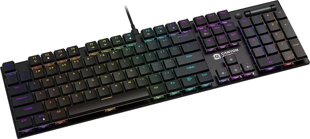 Ігрова клавіатура CANYON Cometstrike GK-55 RGB (CND-SKB55-US) · 4
