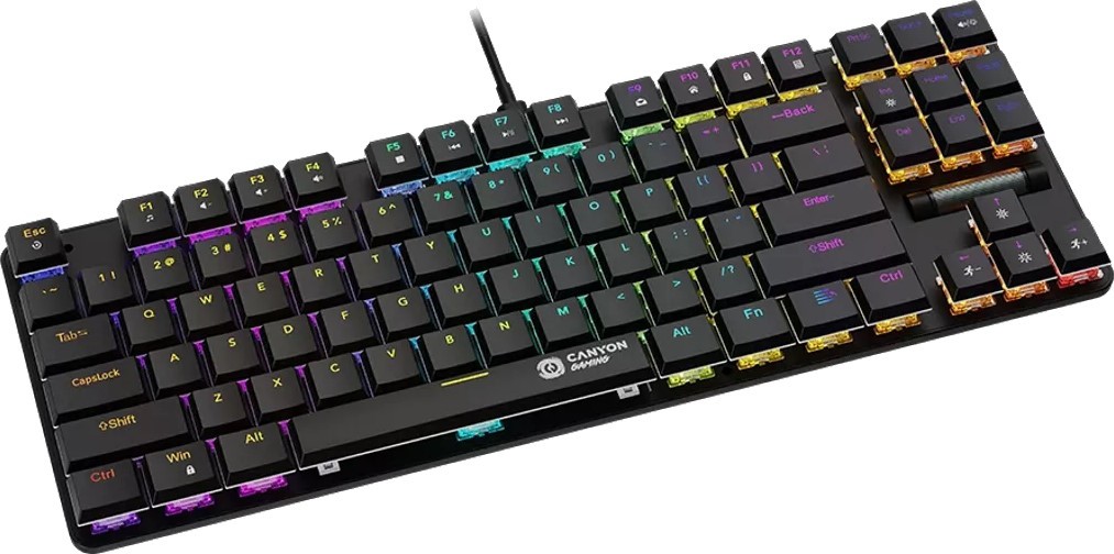 Ігрова клавіатура CANYON Cometstrike GK-50 RGB TKL (CND-SKB50-US) · 3