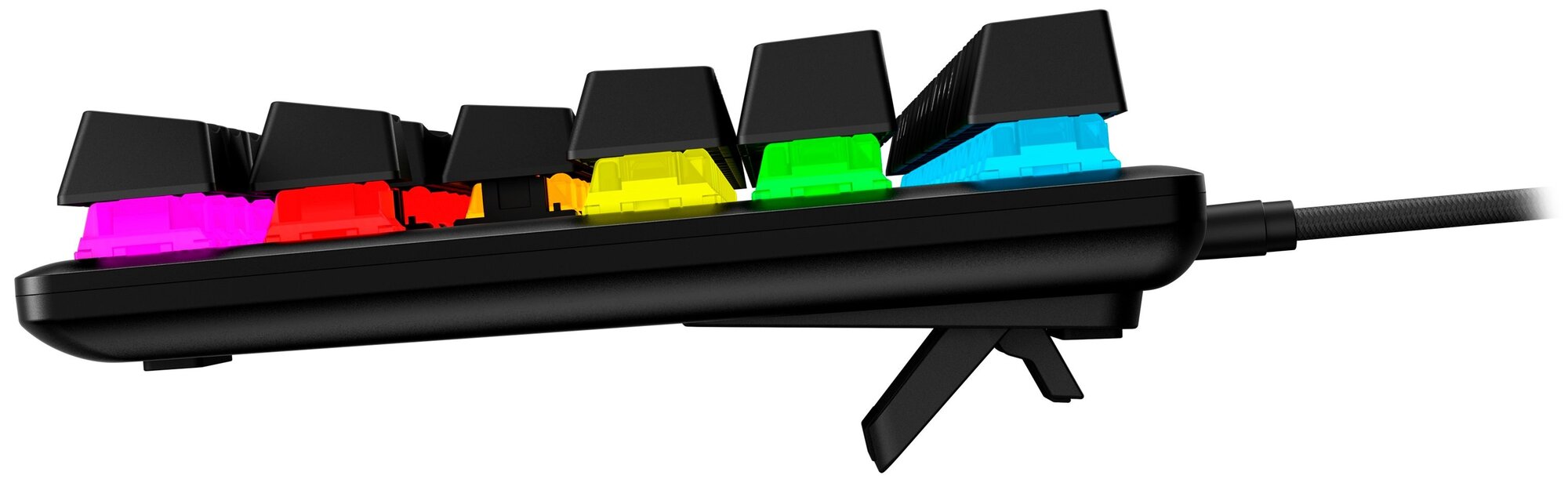 Клавіатура ігрова HyperX Alloy Origins Core PBT Red USB RGB ENG Black · 6