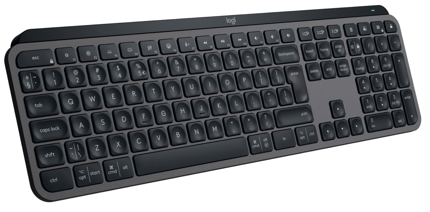 Клавіатура LOGITECH MX Keys S UKR Graphite (920-011593) в Києві