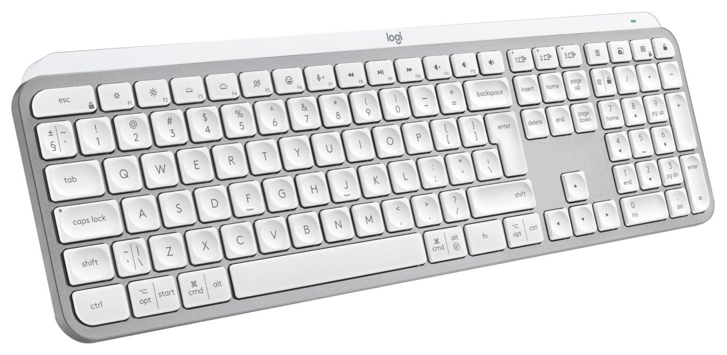 Клавіатура LOGITECH MX Keys S Usintl Pale Grey (920-011588) в Києві