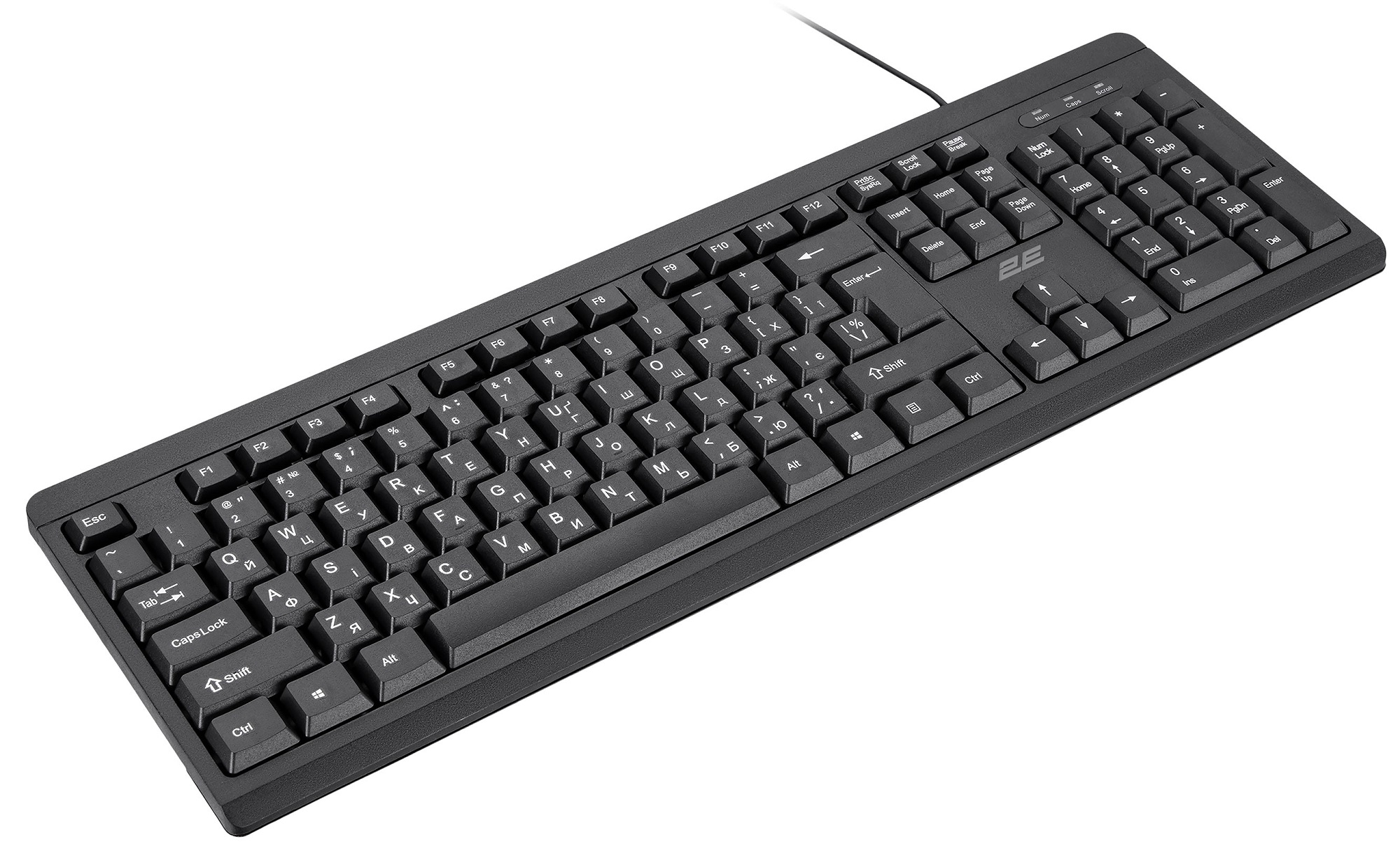 Клавіатура 2E KS108 USB Black (2E-KS108UB_UA) · 3