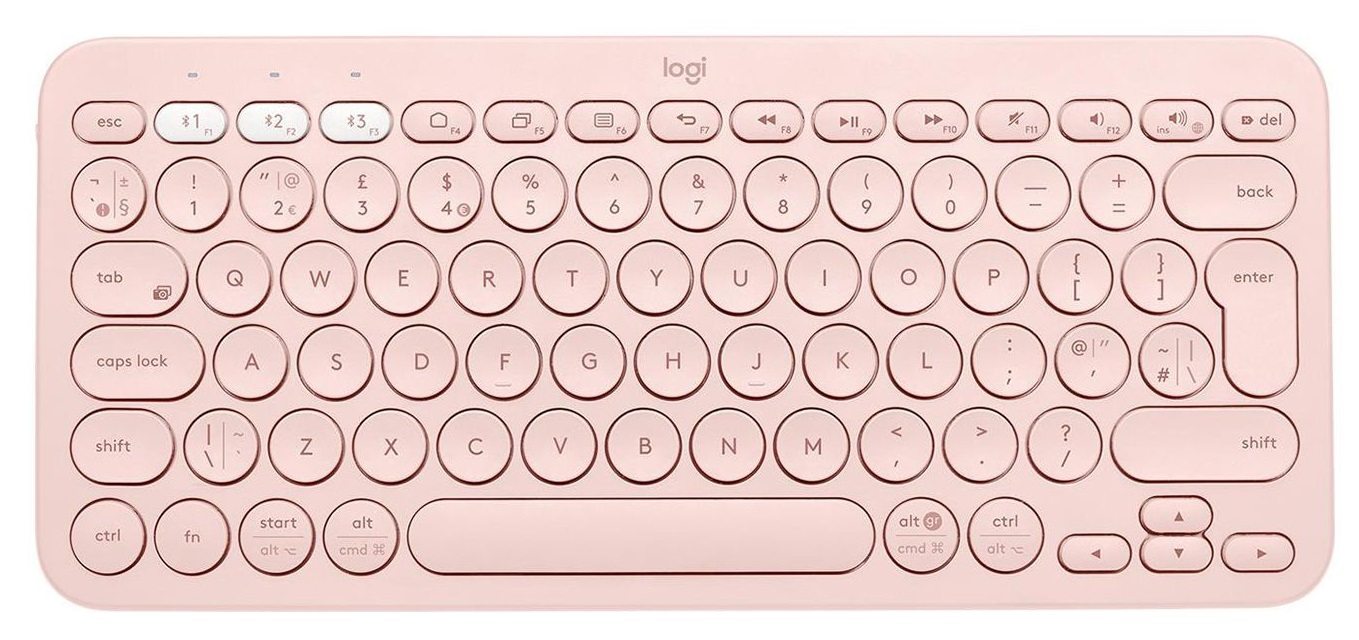 Клавіатура LOGITECH Pebble Keys 2 K380s Rose (920-011853) в Києві