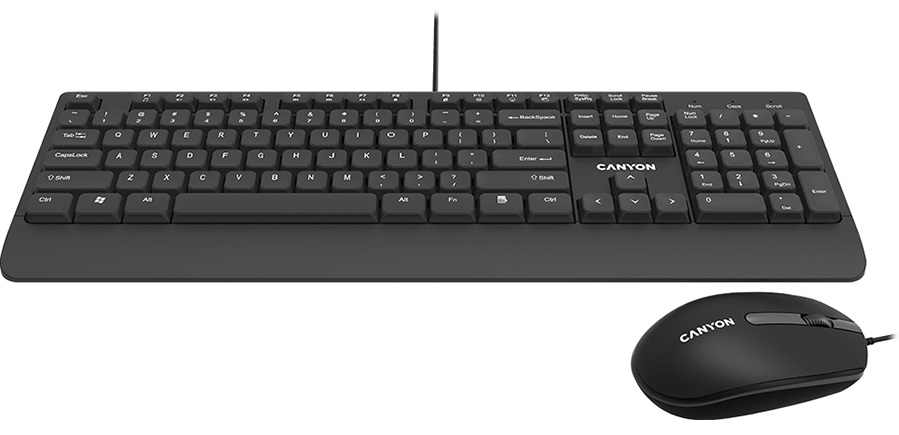 Ігровий комплект 2в1 CANYON SET-14 USB Black (CNE-CSET4-RU) · 2