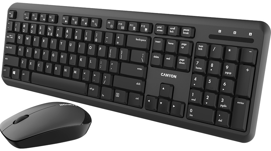 Комплект 2в1 CANYON SET-W20 Wireless Black (CNS-HSETW02-RU) · 3