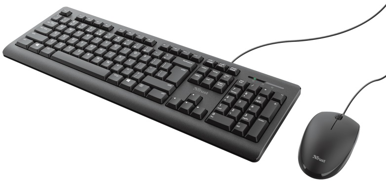 Клавіатура та миша TRUST Primo USB UA Black (24521) · 3