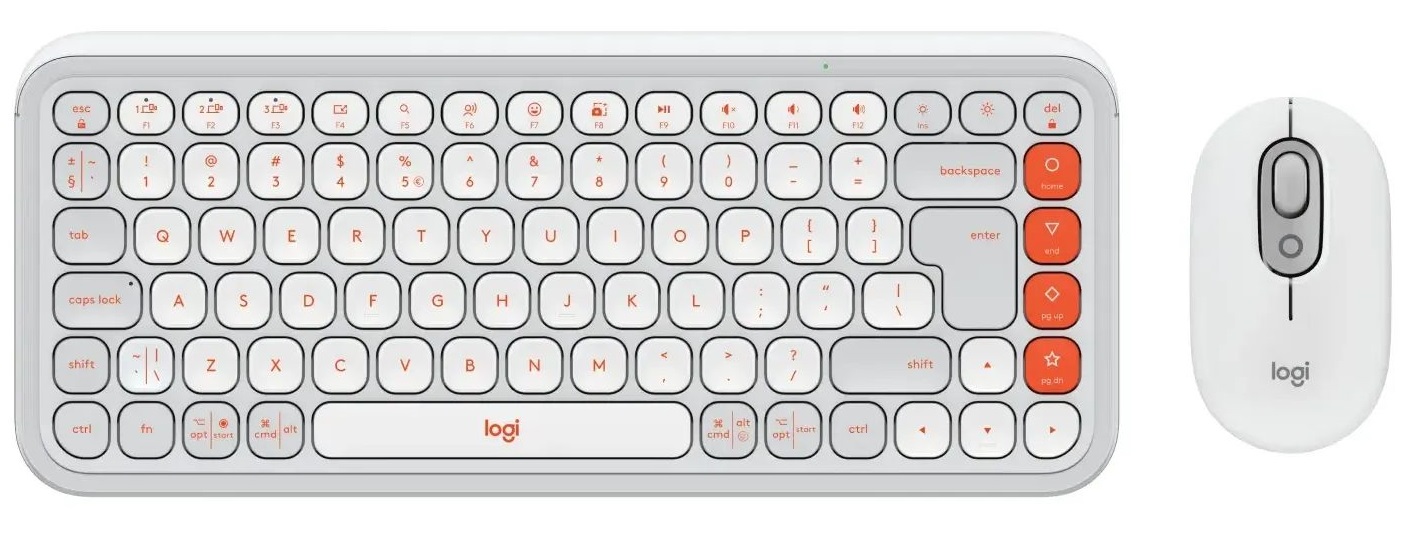 Комплект 2в1 LOGITECH POP Icon Combo White (920-013141) в Києві