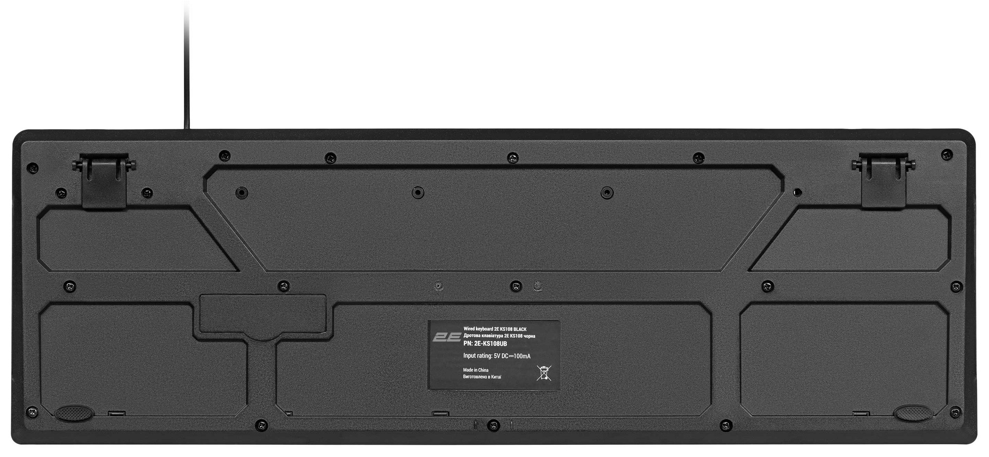 Клавіатура та миша 2E MK401 USB Black UA (2E-MK401UB_UA) · 3