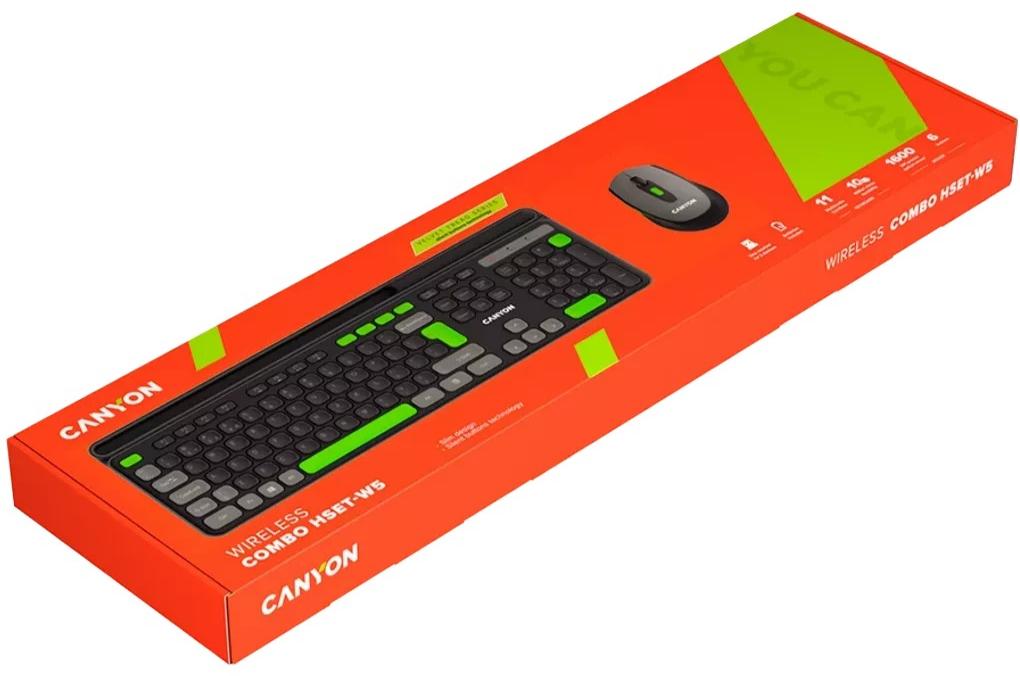 Комплект CANYON HSET-W5 Black (CNS-HSETW5BK) · 6
