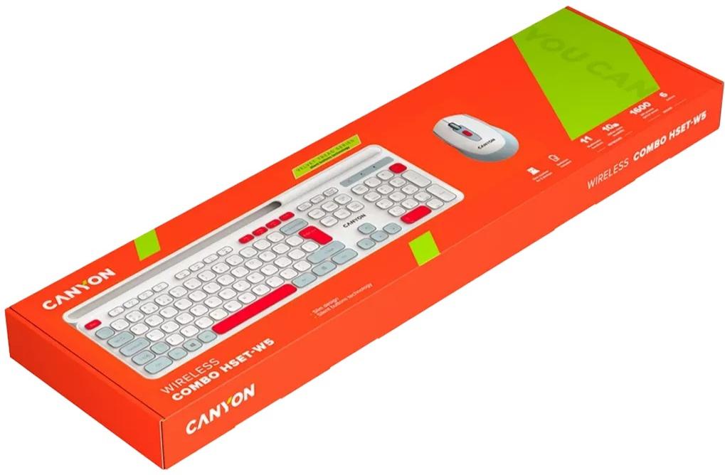 Комплект CANYON HSET-W5 White (CNS-HSETW5WT) · 6