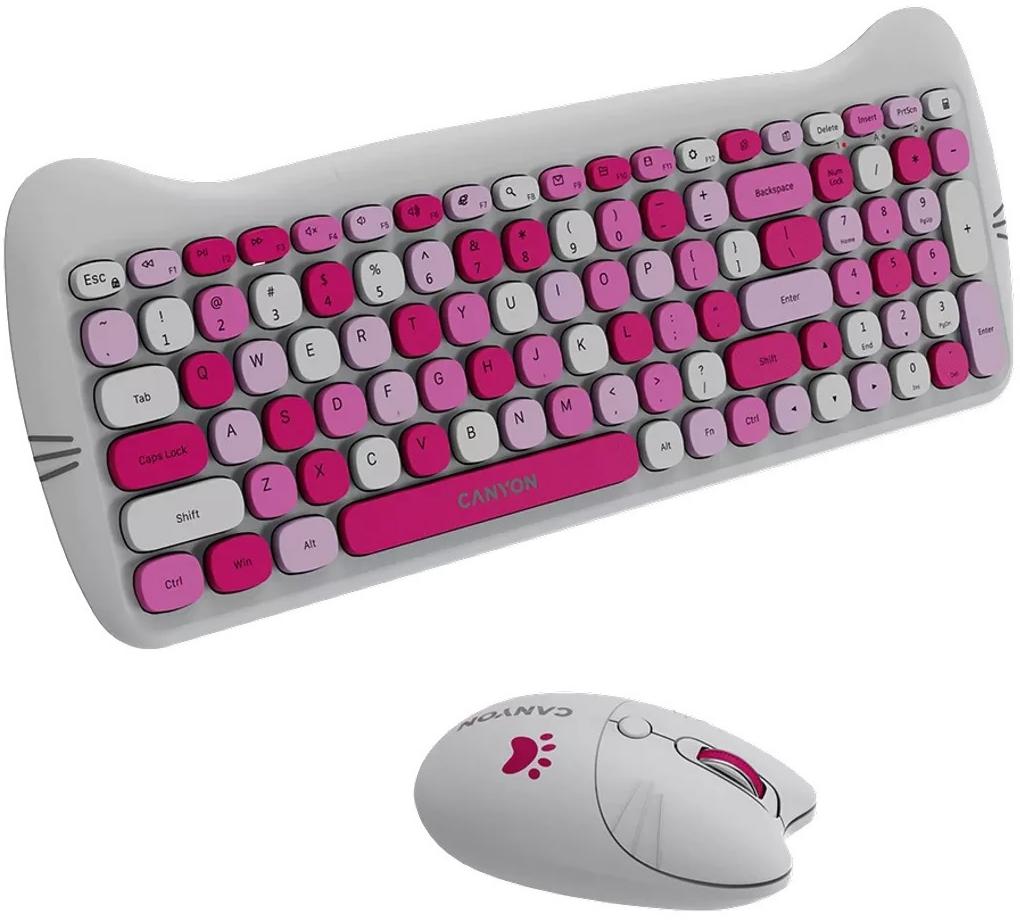Комплект CANYON HSET-W6 Kitty Edition Pink (CNS-HSETW6PK) · 5