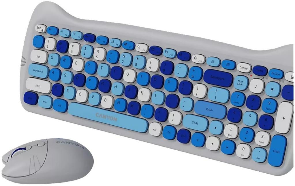 Комплект CANYON HSET-W6 Kitty Edition Blue (CNS-HSETW6BL) · 4