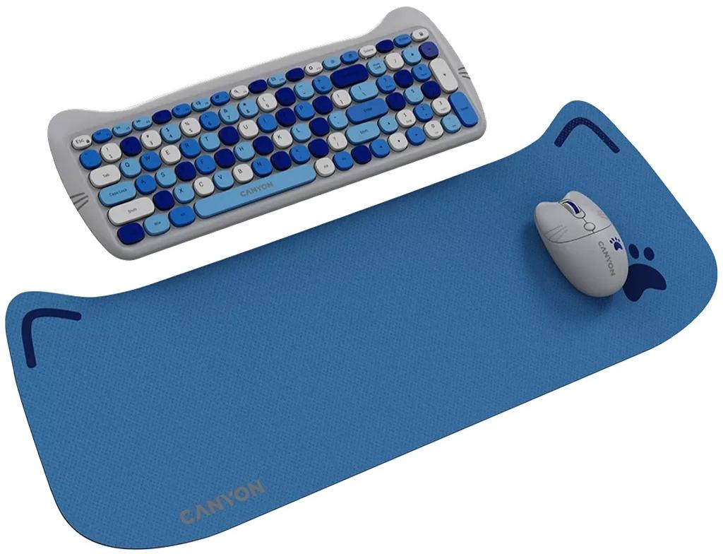 Комплект CANYON HSET-W6 Kitty Edition Blue (CNS-HSETW6BL) · 2