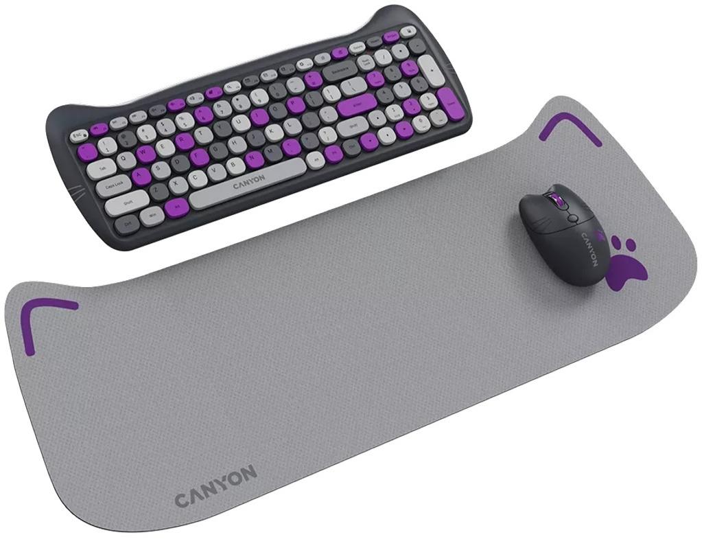 Комплект CANYON HSET-W6 Kitty Edition Violet (CNS-HSETW6VT) · 2
